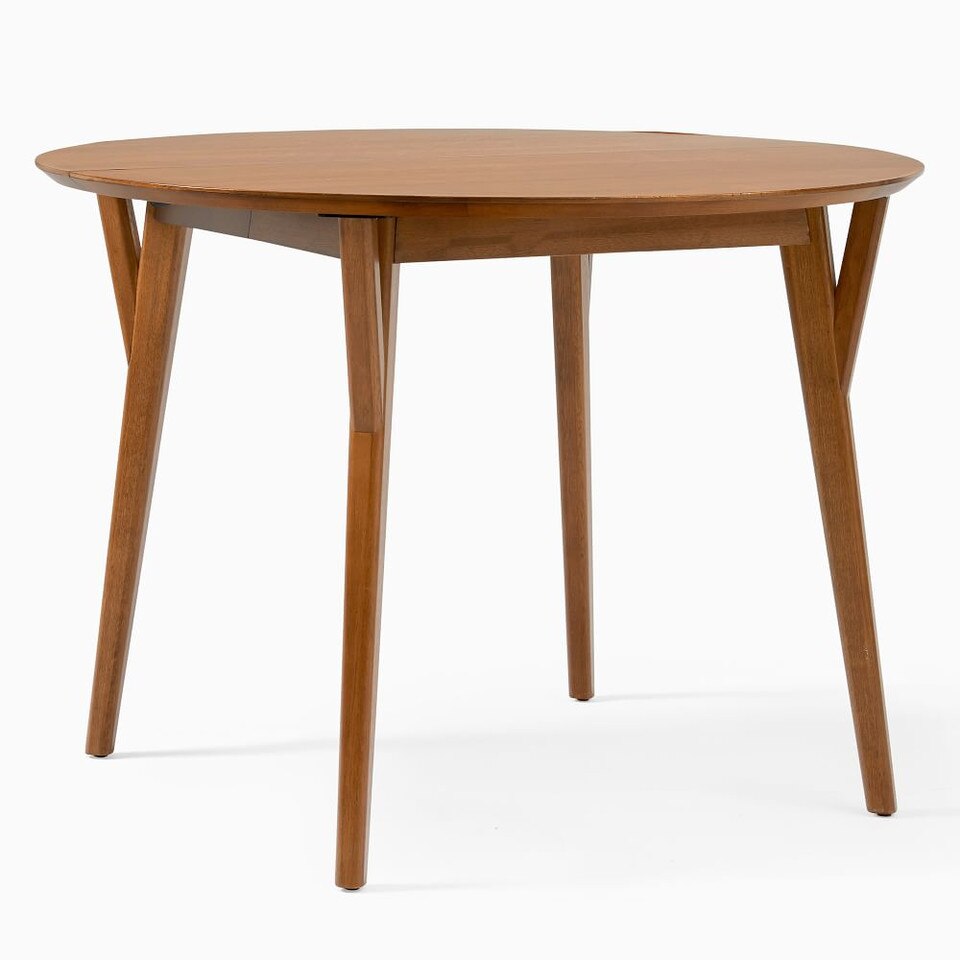 Mid-Century Round Expandable Dining Table | west elm United Kingdom
